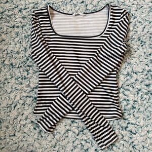 Bluenotes long sleeve striped shirt